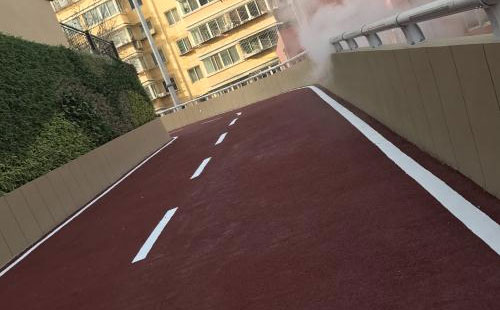 博尔塔拉彩色路面